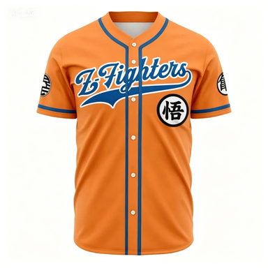 Summer Clothing Japan - Short Sleeved Baseball Shirt, Japanese Cartoon