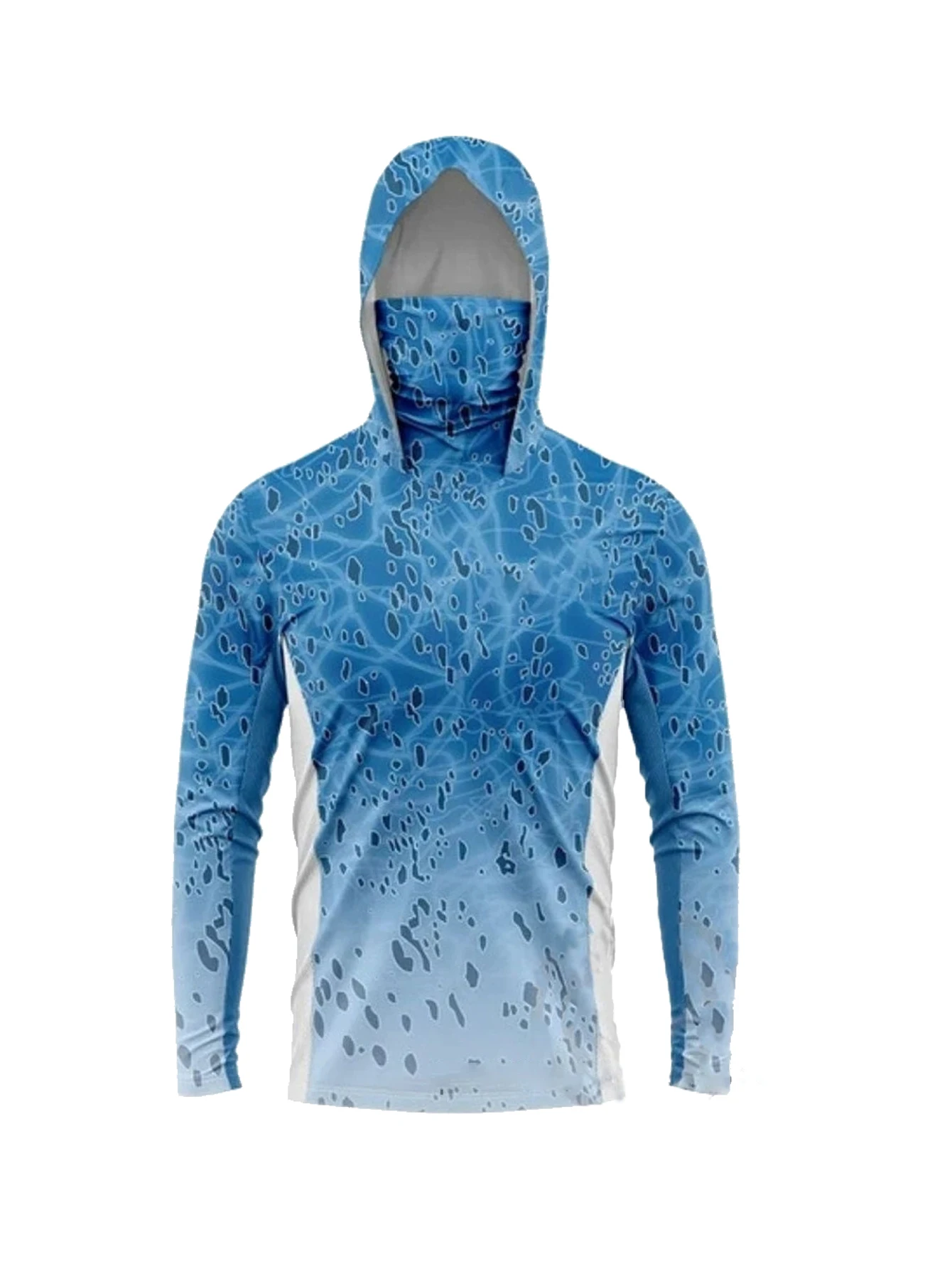 Summer Clothes - Men Long Sleeve Fishing Hoodie Mask