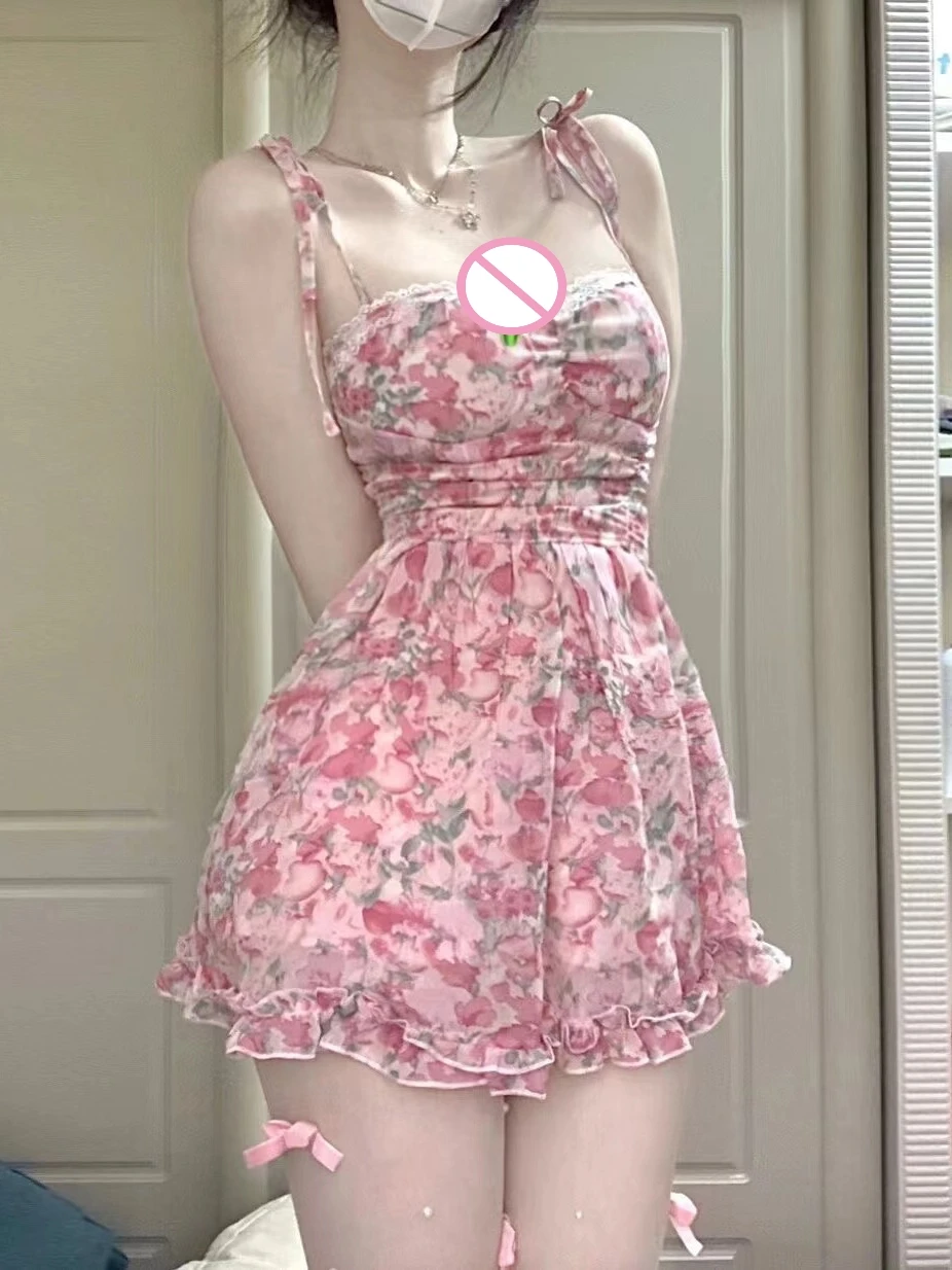 Summer Clothing Zara - New In Floral Dresses Short Summer