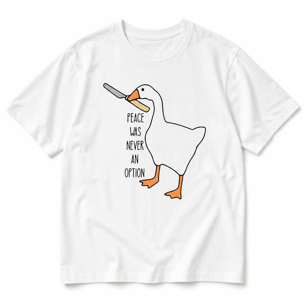 Summer Clothing Options - Peace was Never an Option Funny