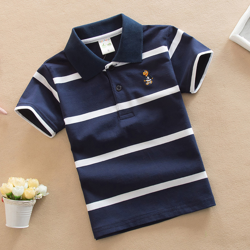 Summer Boys Polo Shirts Short  - огляд і ціна Summer Clothing For Baby Boy