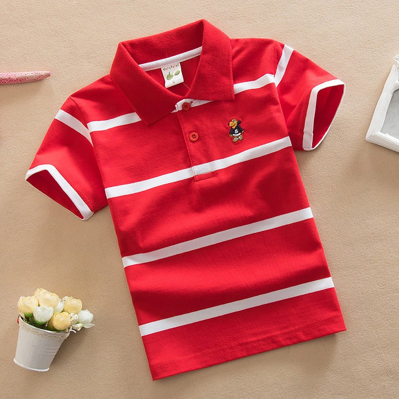 Summer Boys Polo Shirts Short  - огляд і ціна Summer Clothing For Baby Boy