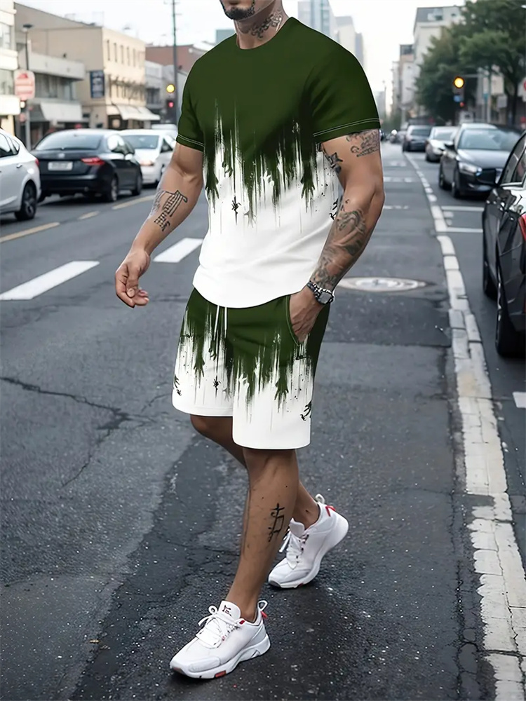 Men Women Gradient Texture T-s - огляд і ціна Summer Alt Clothing