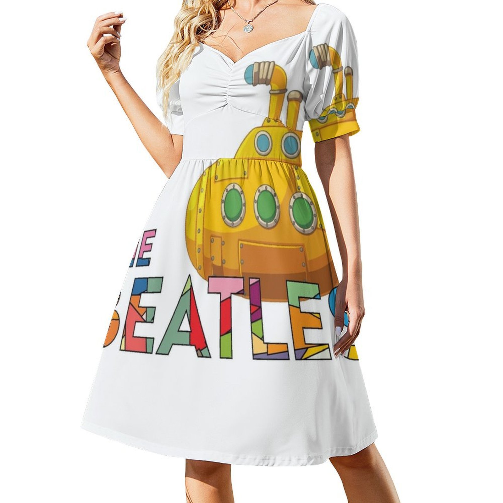 Vintage Bohemian Dress Puff Sl - огляд і ціна Summer Clothing Options