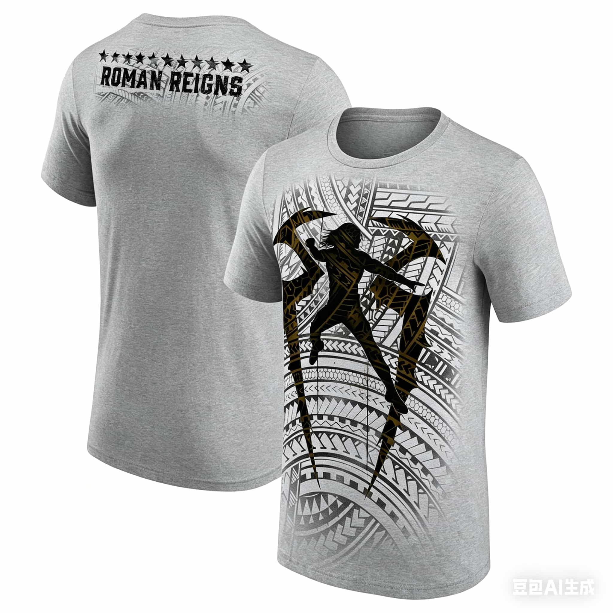 Roman Reigns Tribal Logo Print - огляд і ціна Summer Reign Clothing