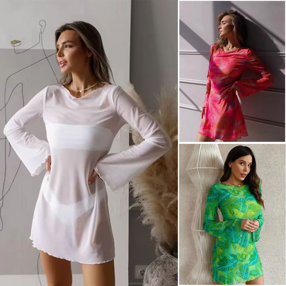 Summer Sheer Mesh Swimsuit Cov - огляд і ціна Swim Cover Up Mesh