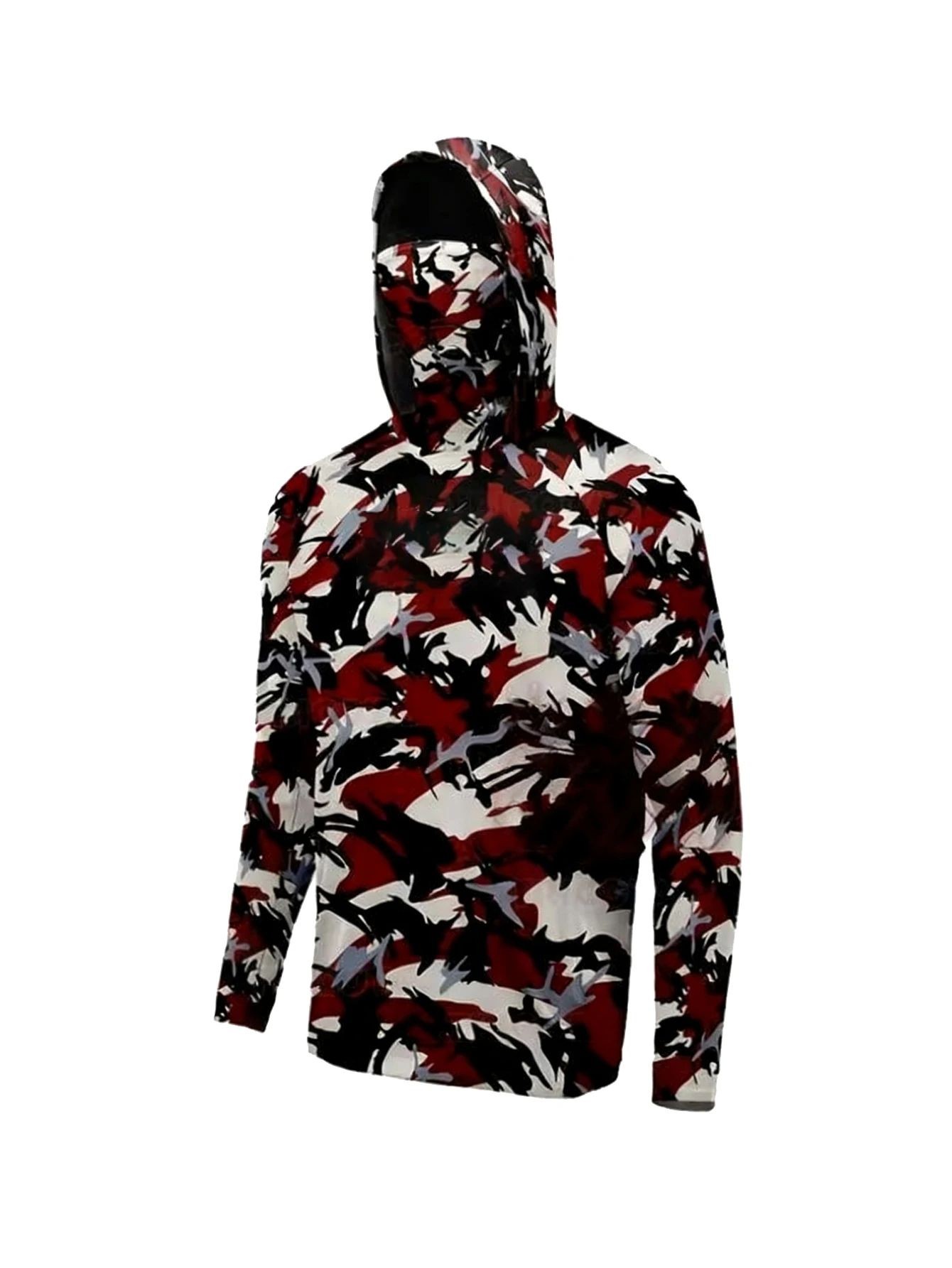 Outdoor Men Fishing Hooded Shi - огляд і ціна Summer Clothing Trend