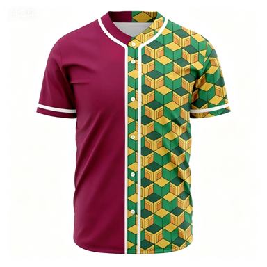 Short Sleeved Baseball Shirt,  - огляд і ціна Summer Clothing Japan