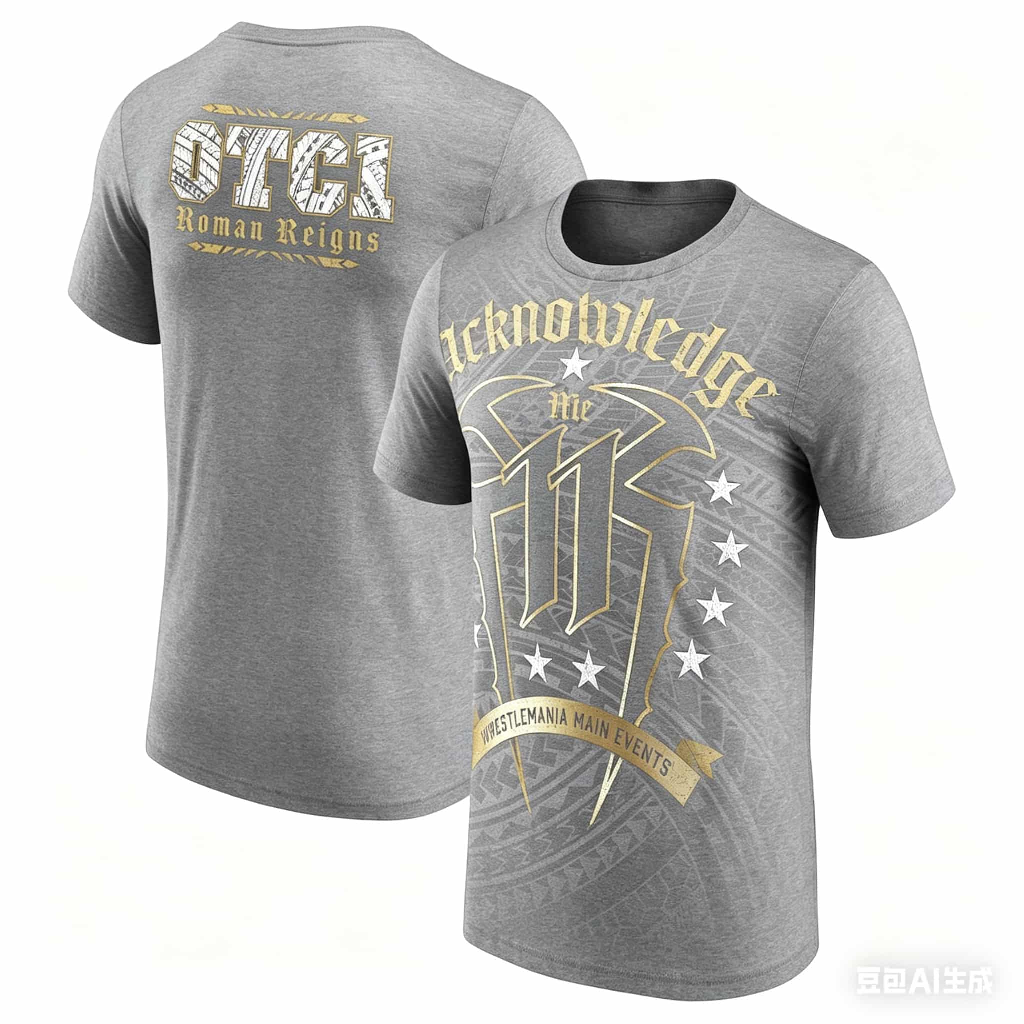 Model Roman Reigns Printed T-s - огляд і ціна Summer Reign Clothing