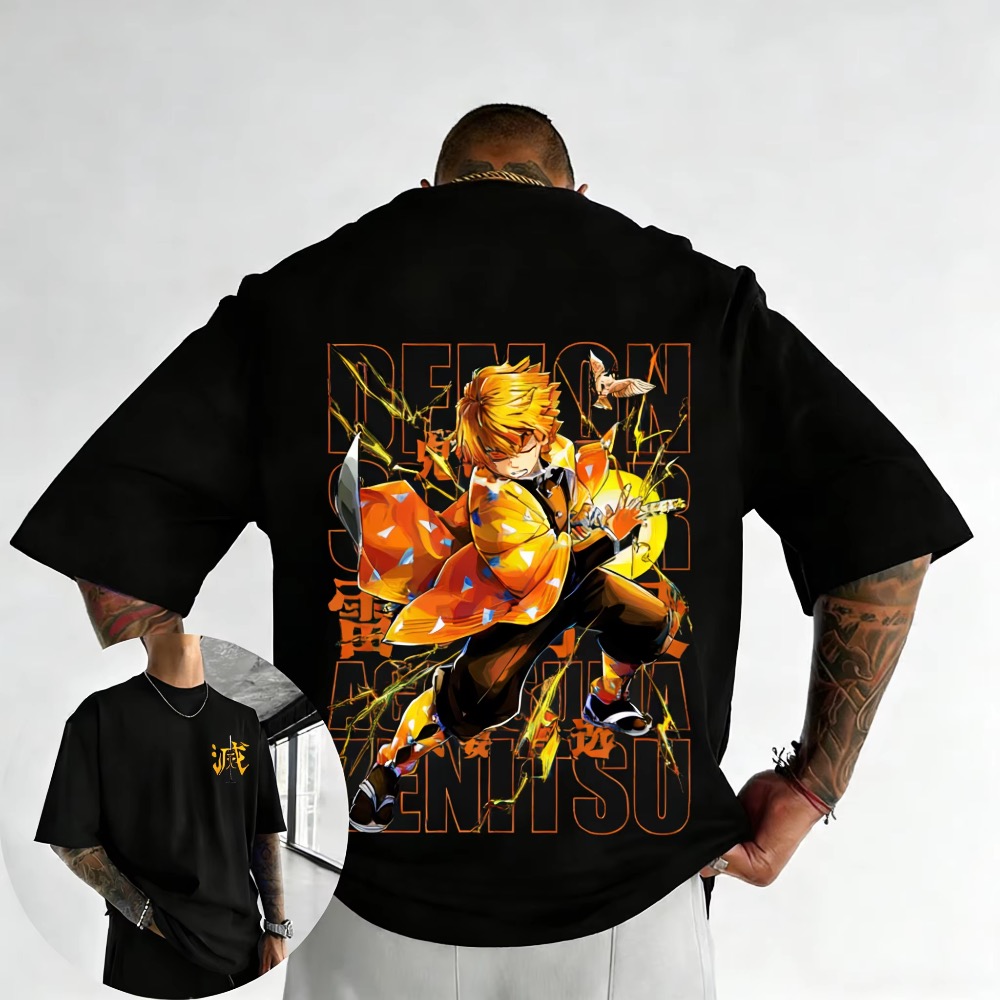 Plus Size Demon Slayer Summer  - огляд і ціна Summer Clothing Styles Men