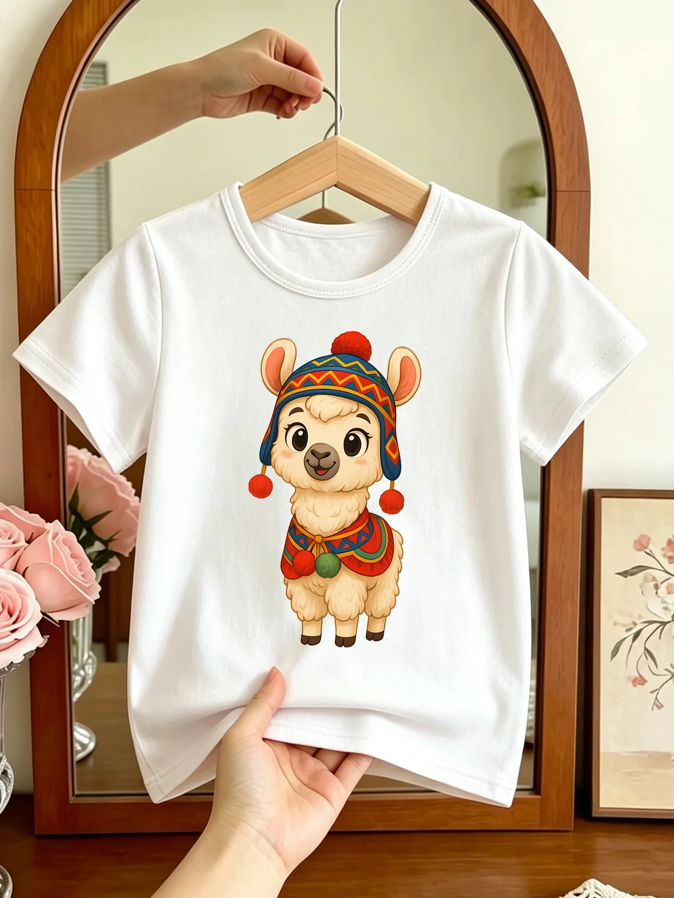 Lovely Cartoon Llama Pattern K - огляд і ціна Summer Loving Kids Clothing