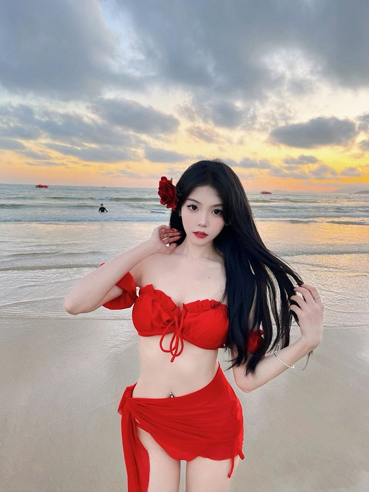 Sexy Red Bikini for Women 2026 - огляд і ціна Bikini Set Push Up