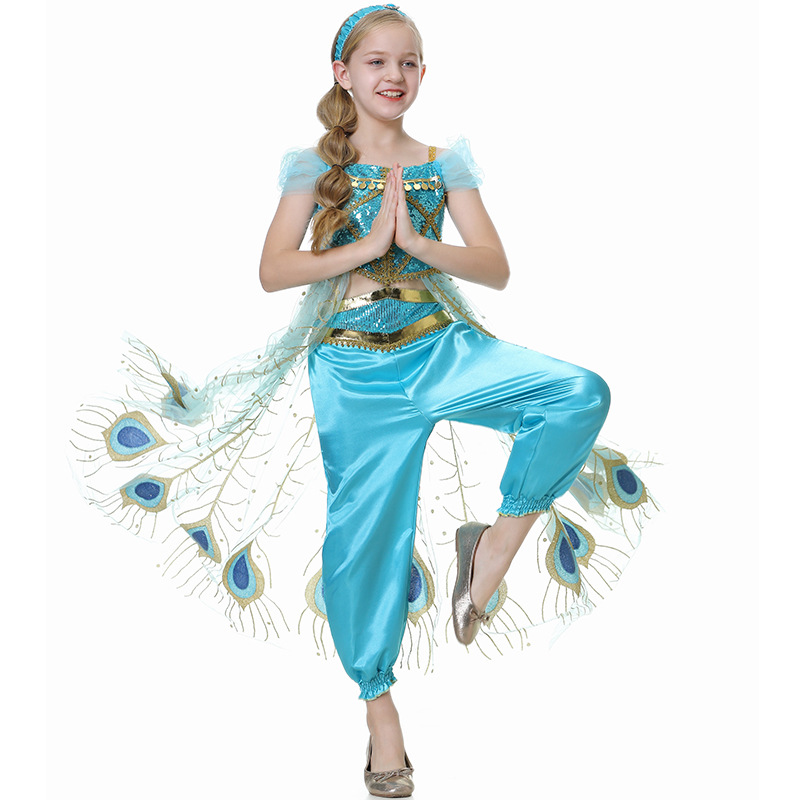 Jasmine Girls Princess Dress M - огляд і ціна Summer Kids Clothing