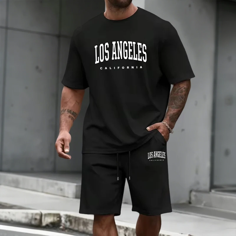 Men's Tracksuit Short Sleeve T - огляд і ціна Summer Clothing Outfits
