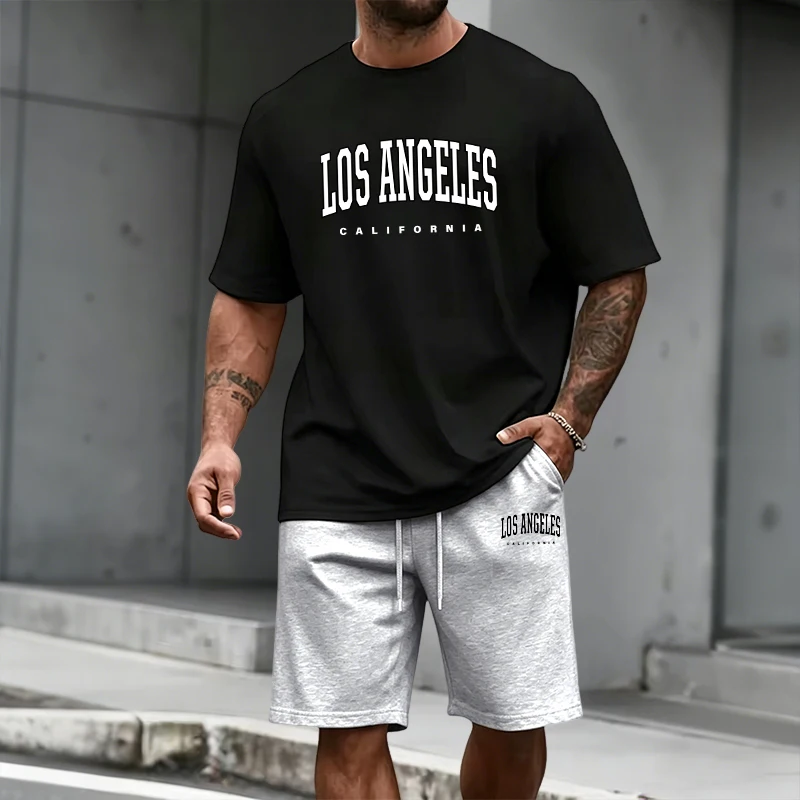 Men's Tracksuit Short Sleeve T - огляд і ціна Summer Clothing Outfits