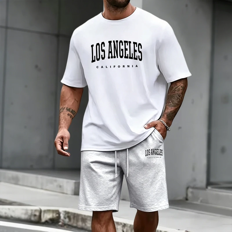 Men's Tracksuit Short Sleeve T - огляд і ціна Summer Clothing Outfits