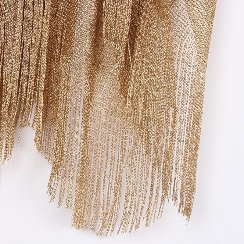 652F Metallic Kimono Beach Bik - огляд і ціна Swim Cover Up Mesh