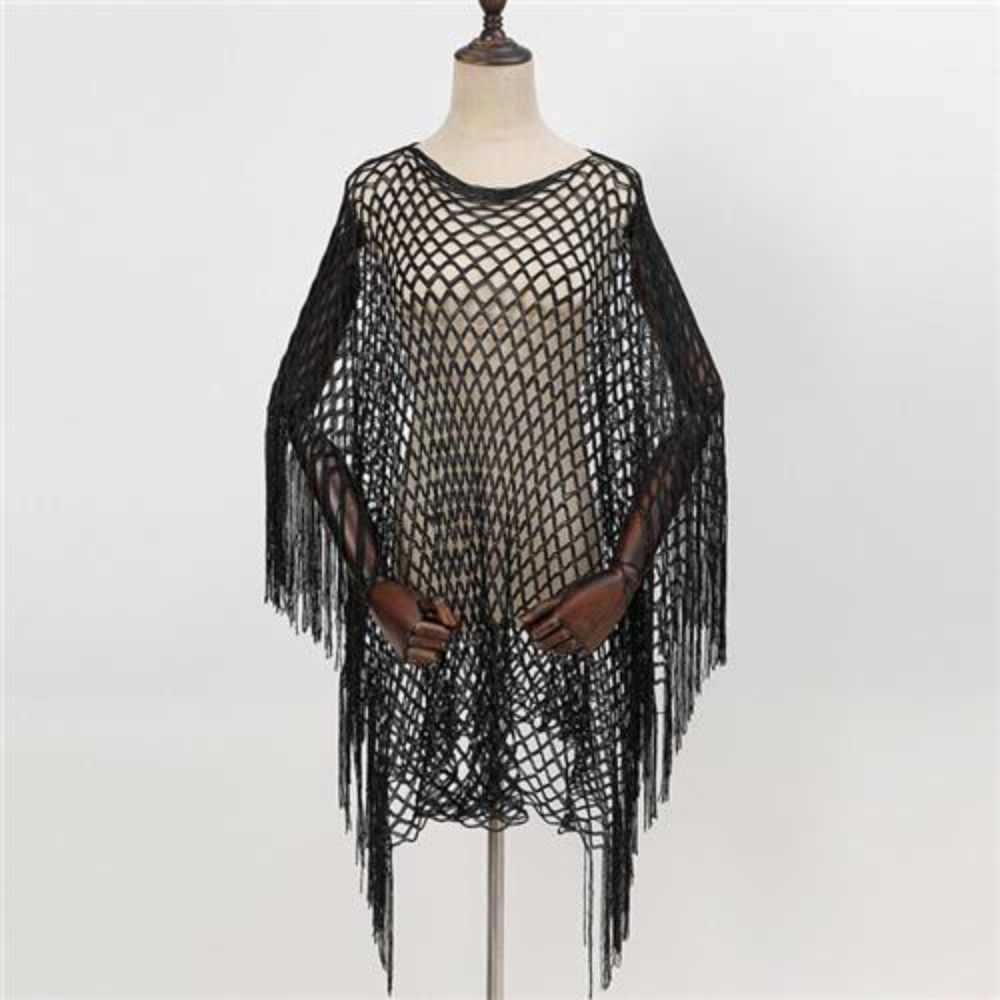 Simple Tassel Sunscreen Cover- - огляд і ціна Swim Cover Up Mesh