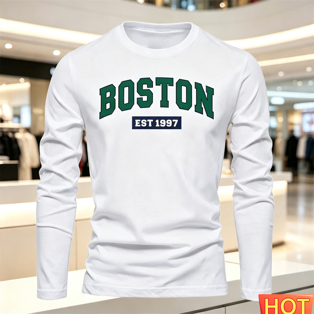 Autumn Summer Men's long sleev - огляд і ціна Summer Clothing Trend