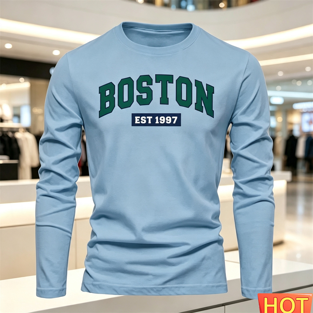 Autumn Summer Men's long sleev - огляд і ціна Summer Clothing Trend