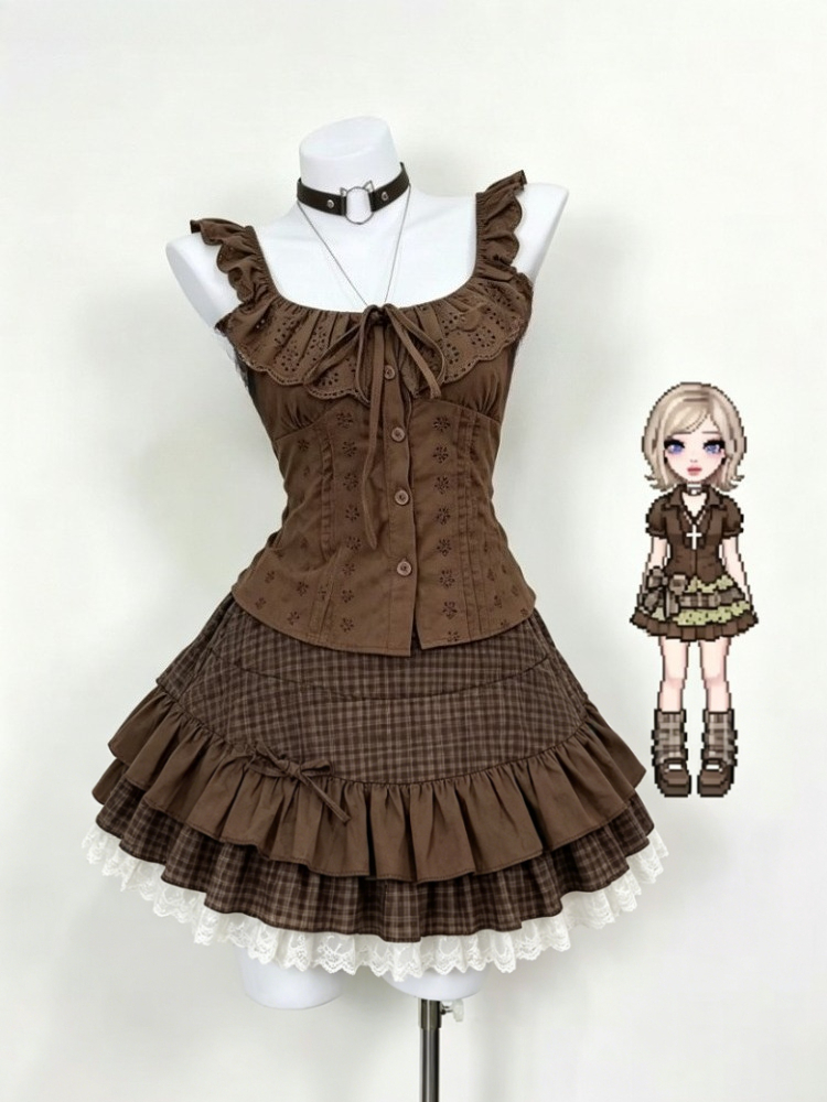 American Vintage 2 Piece Skirt - огляд і ціна Summer Alt Clothing