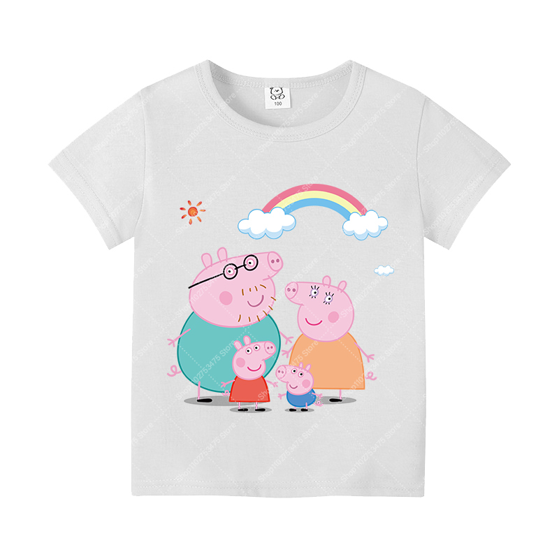Kids Girl Cute Cotton T-shirt  - огляд і ціна Summer Kids Clothing