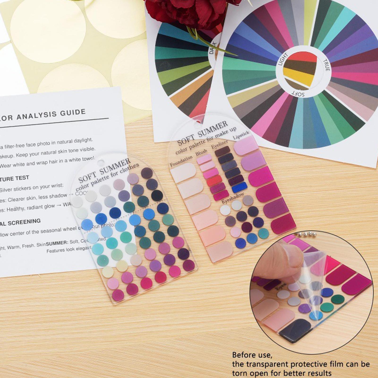 2 Pieces Acrylic Seasonal Pale - огляд і ціна Summer Clothing Palette