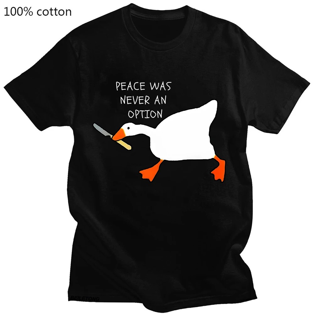 Untitled Goose Games Peace Was - огляд і ціна Summer Clothing Options