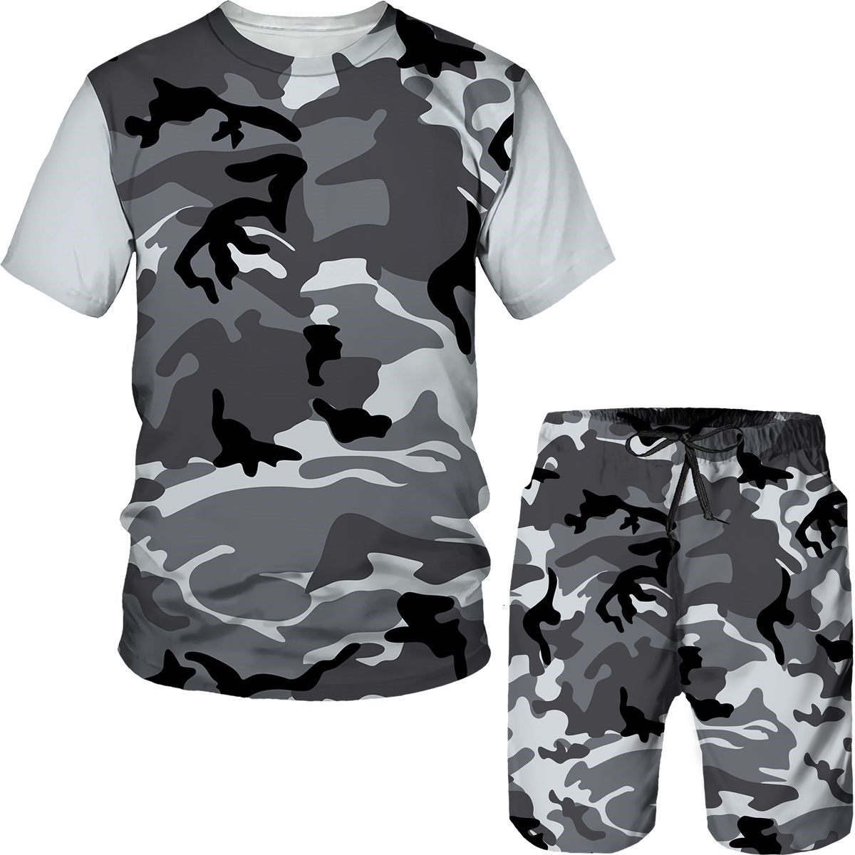 Camouflage Men's Suits Camo 3D - огляд і ціна Summer Clothing Outfits