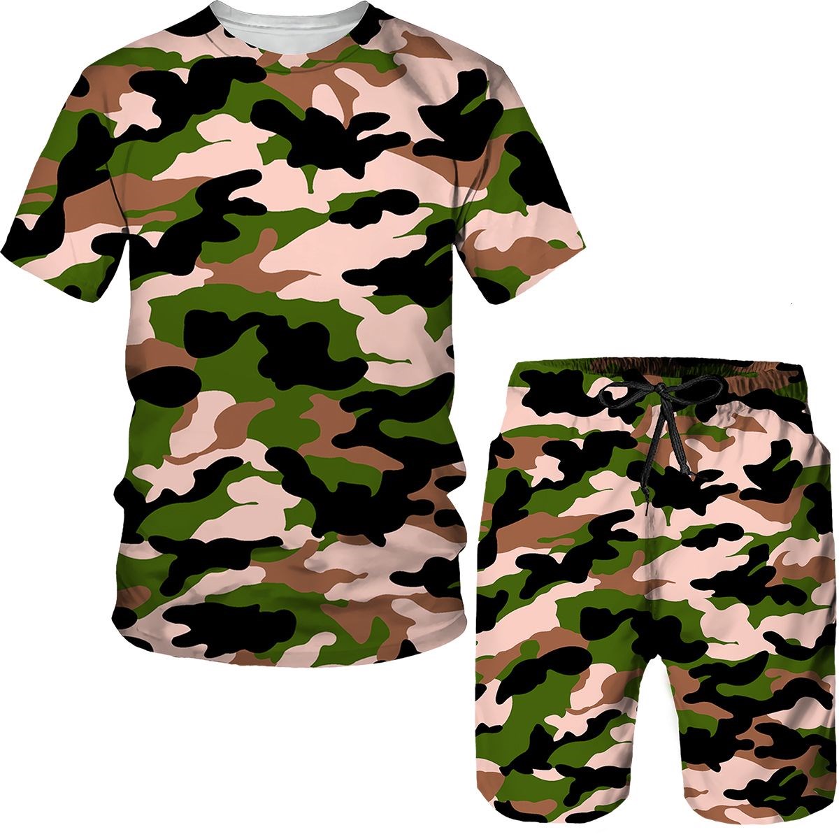 Camouflage Men's Suits Camo 3D - огляд і ціна Summer Clothing Outfits
