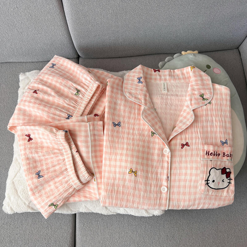Hello Kitty Women's Pajamas Th - огляд і ціна Summer Clothes