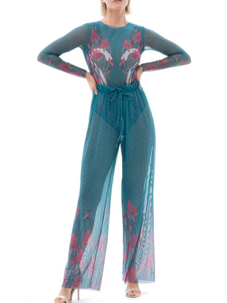 2 Piece Sets Mesh Swimwear And - огляд і ціна Swim Cover Up Mesh