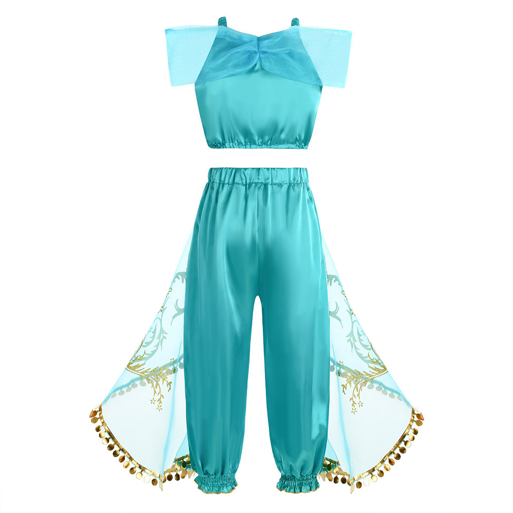 Girls Jasmine Fantasy Costume  - огляд і ціна Summer Kids Clothing