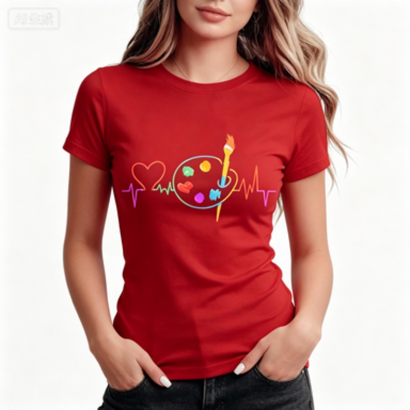 Colorful Geometric Women's Cas - огляд і ціна Summer Clothing Palette