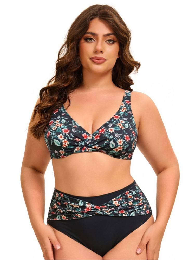 Plus Size High Waist Bikini Wo - огляд і ціна Bikini Set Push Up