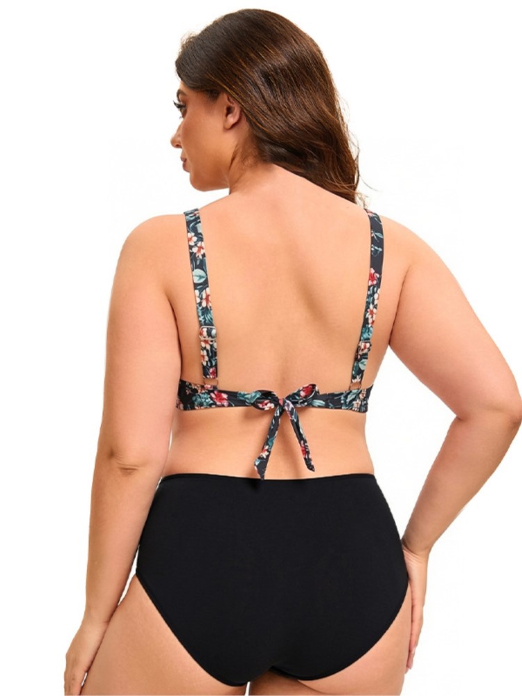 Plus Size High Waist Bikini Wo - огляд і ціна Bikini Set Push Up
