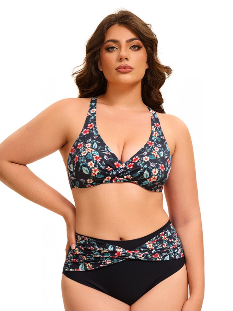Plus Size High Waist Bikini Wo - огляд і ціна Bikini Set Push Up