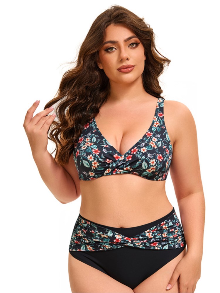 Plus Size High Waist Bikini Wo - огляд і ціна Bikini Set Push Up