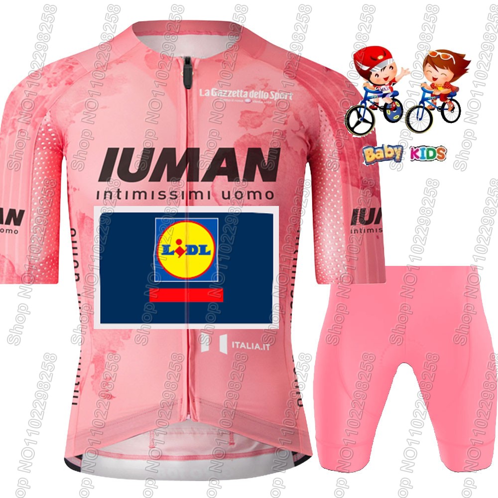 2025 Kids Lidl Team Tour De It - огляд і ціна Summer Clothing Italy