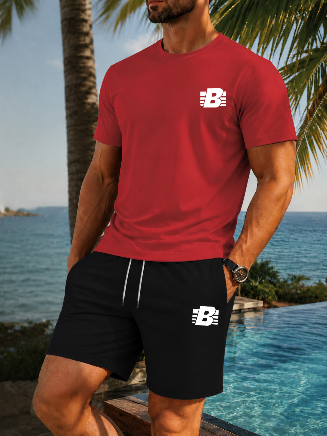 Men's 2-Piece Tracksuit Casual - огляд і ціна Summer Clothing Outfits