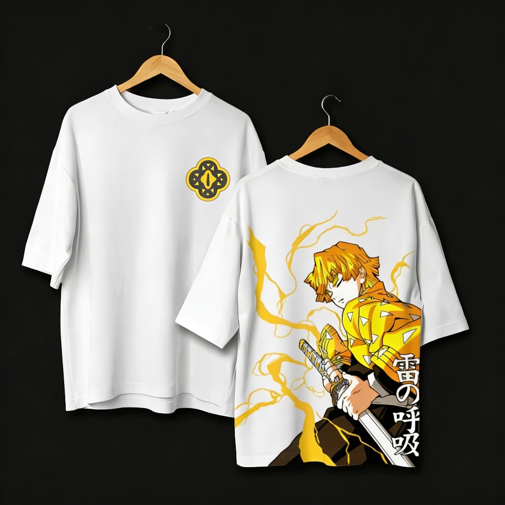 Plus Size Demon Slayer Anime P - огляд і ціна Summer Clothing Styles Men
