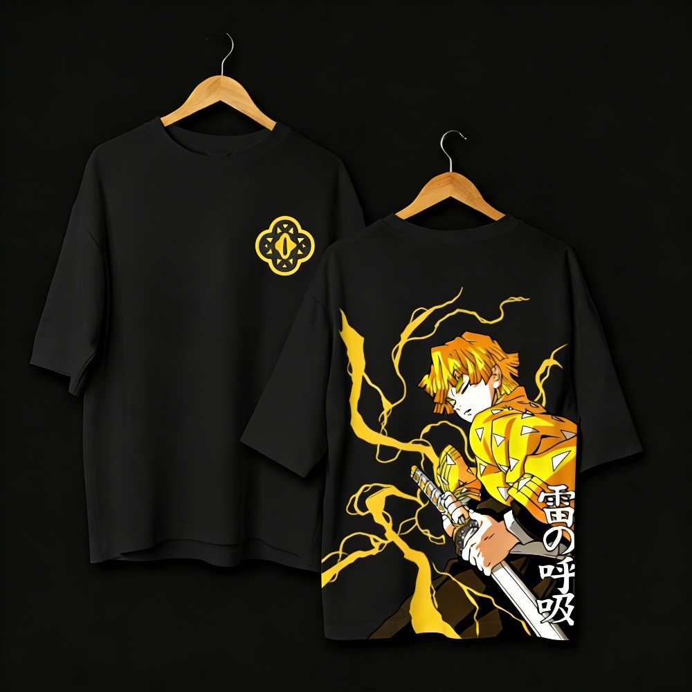 Plus Size Demon Slayer Anime P - огляд і ціна Summer Clothing Styles Men