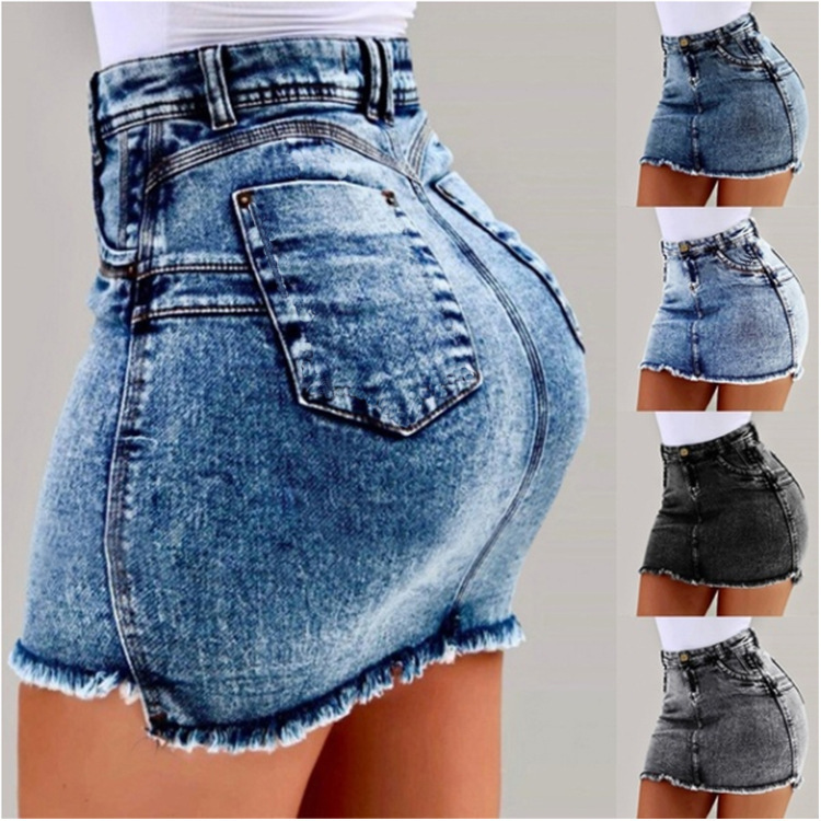 New High-waisted Rough-edged H - огляд і ціна Summer Clothing Options