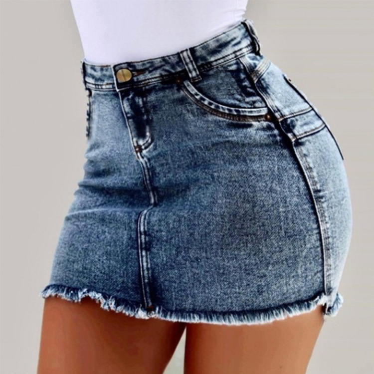 New High-waisted Rough-edged H - огляд і ціна Summer Clothing Options
