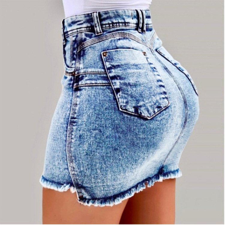 New High-waisted Rough-edged H - огляд і ціна Summer Clothing Options