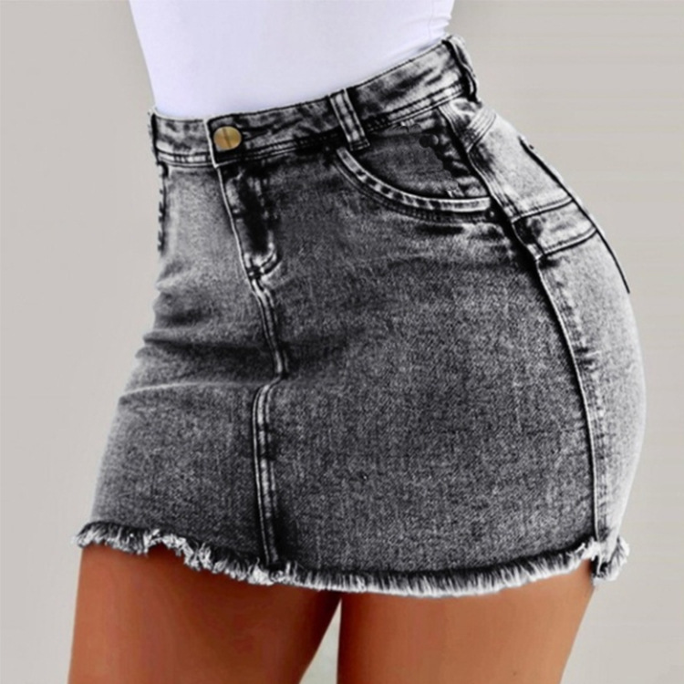 New High-waisted Rough-edged H - огляд і ціна Summer Clothing Options