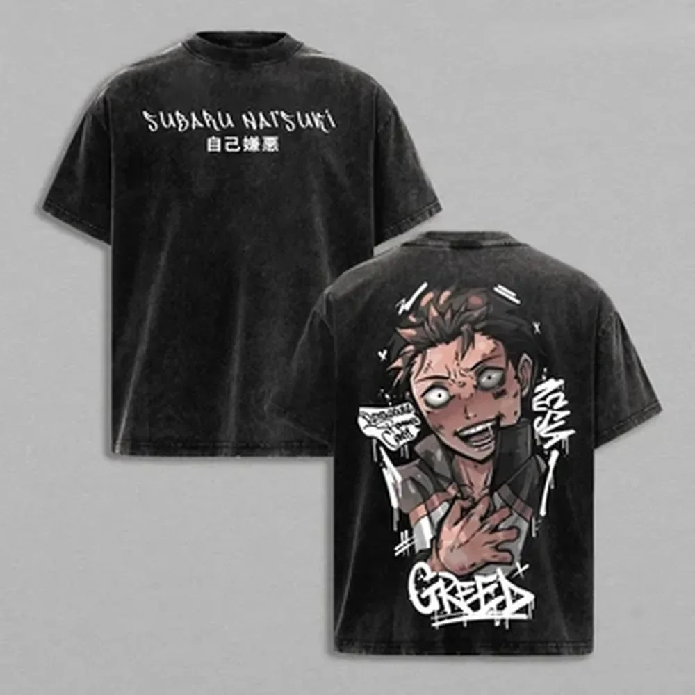 Anime Re:ZERO Natsuki Subaru T - огляд і ціна Summer Clothing Italy