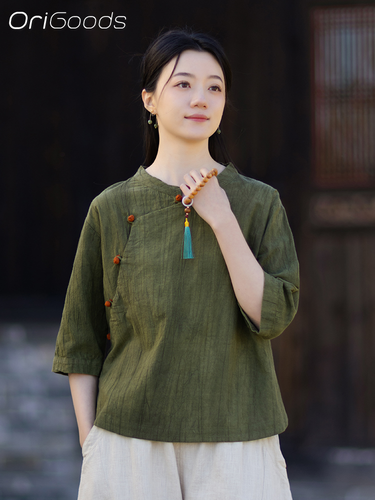 OriGoods Tie Dye Shirt Woman R - огляд і ціна Japan Summer Clothing Women