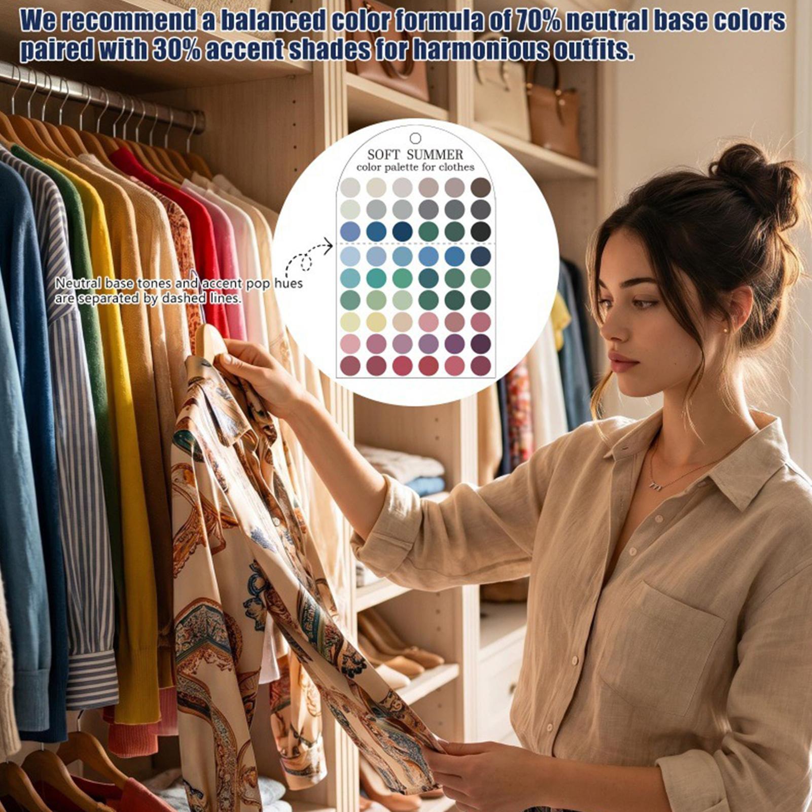 Color Palette Cards Soft Summe - огляд і ціна Summer Clothing Palette
