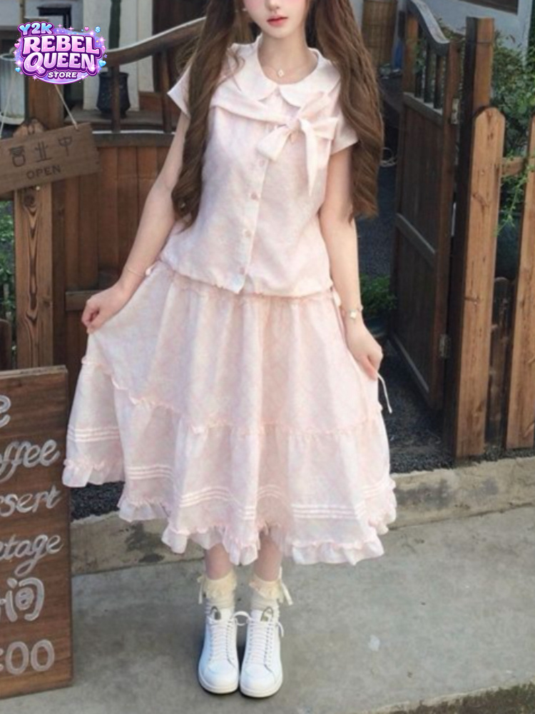 Japanese Vintage Sweet Bow Pet - огляд і ціна Summer Clothing Japan